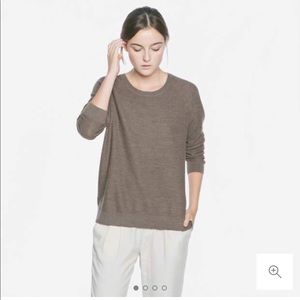 Everlane beige sweater for @jingjanice